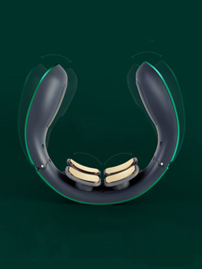 Electric intelligent cervical massage instrument