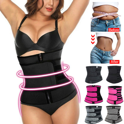 Tummy Sweat Shapewear Bodysuits Women Waist Trainer