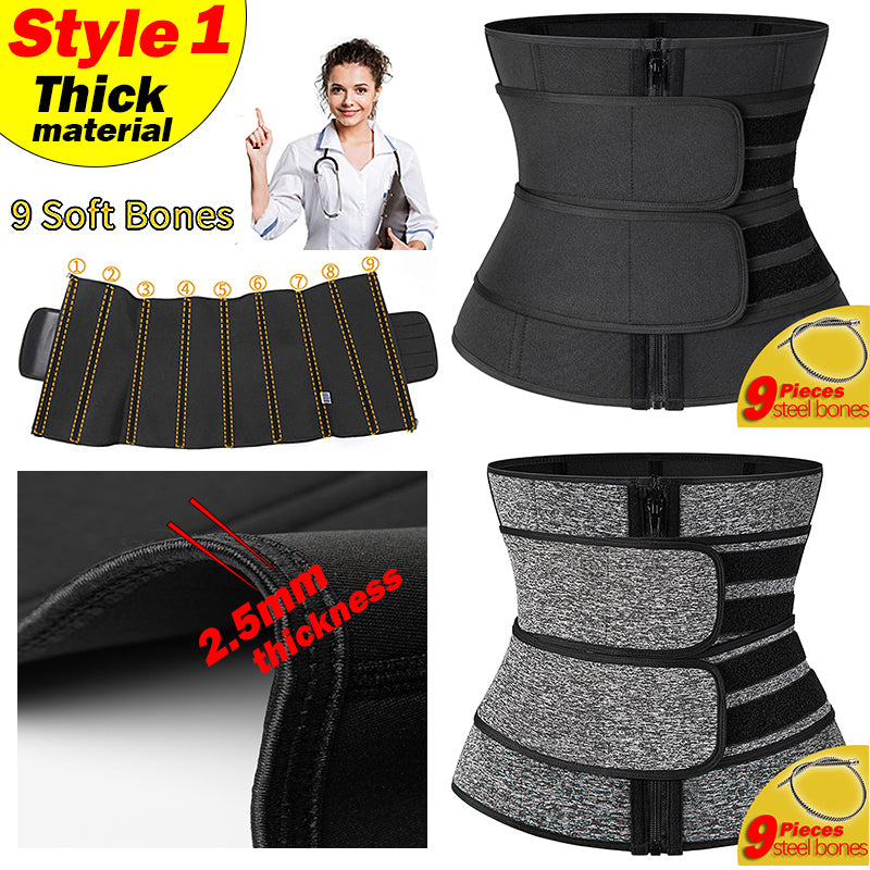 Tummy Sweat Shapewear Bodysuits Women Waist Trainer